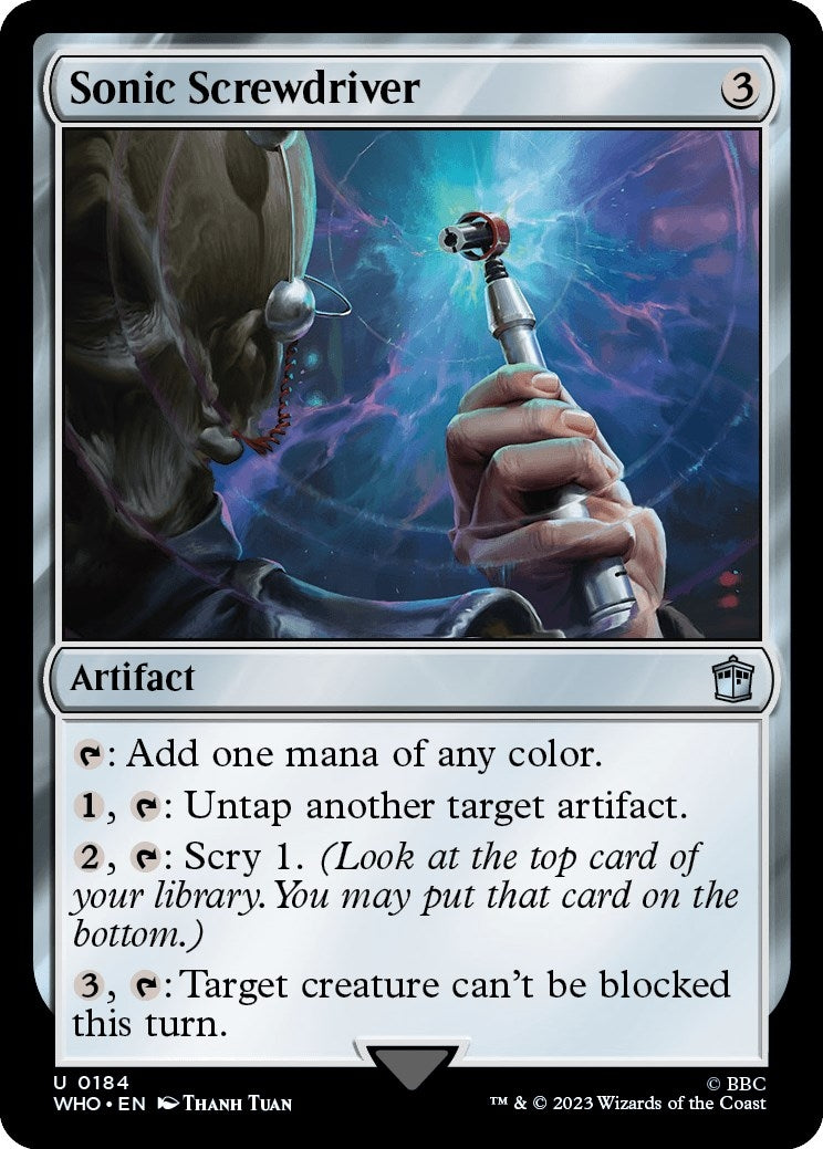 Image for Sonic Screwdriver (0184) (Universes Beyond: Doctor Who) (184) - Magic: The Gathering