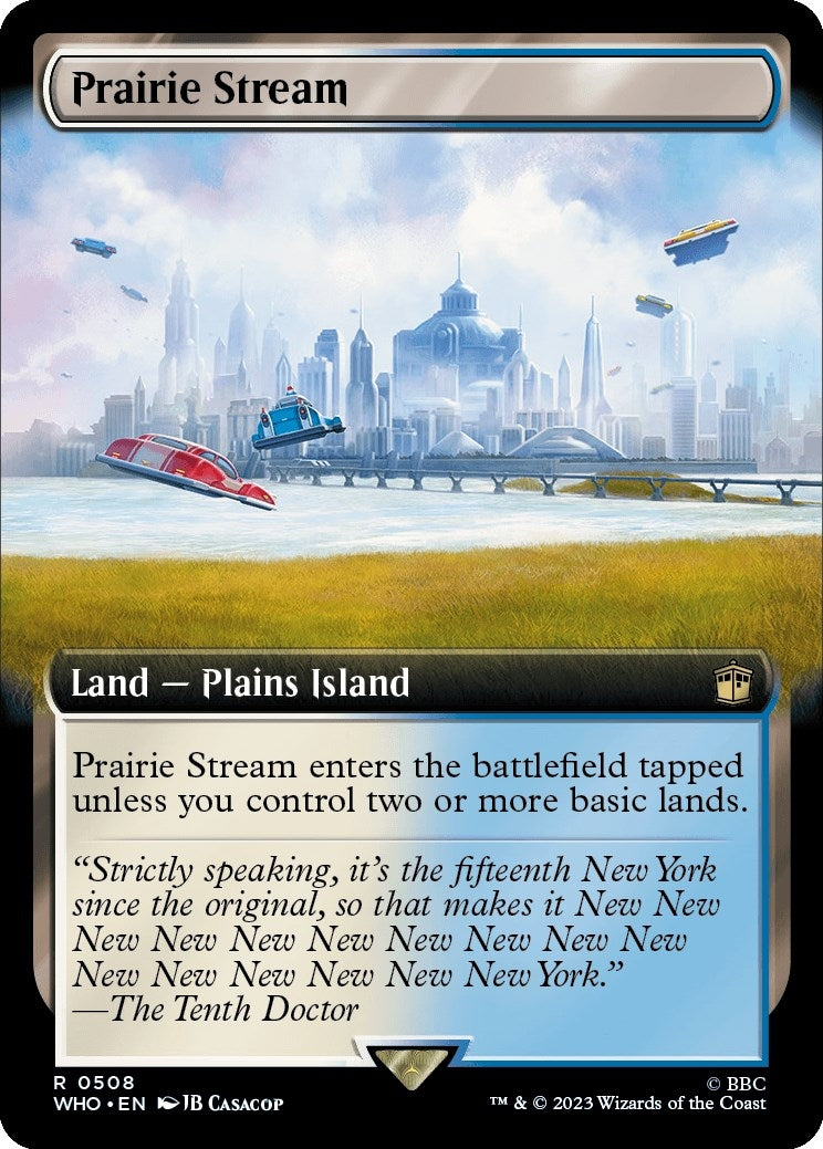Image for Prairie Stream (Extended Art) (Universes Beyond: Doctor Who) (508) - Magic: The Gathering