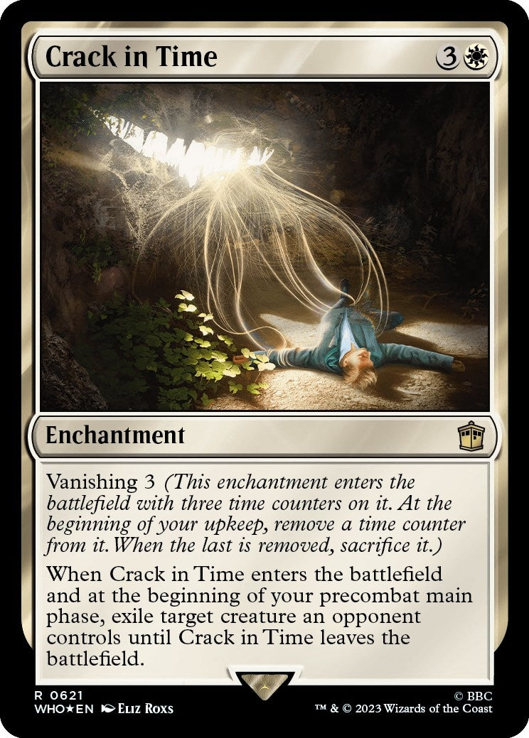 Image for Crack in Time (Surge Foil) (Universes Beyond: Doctor Who) (621) - Magic: The Gathering