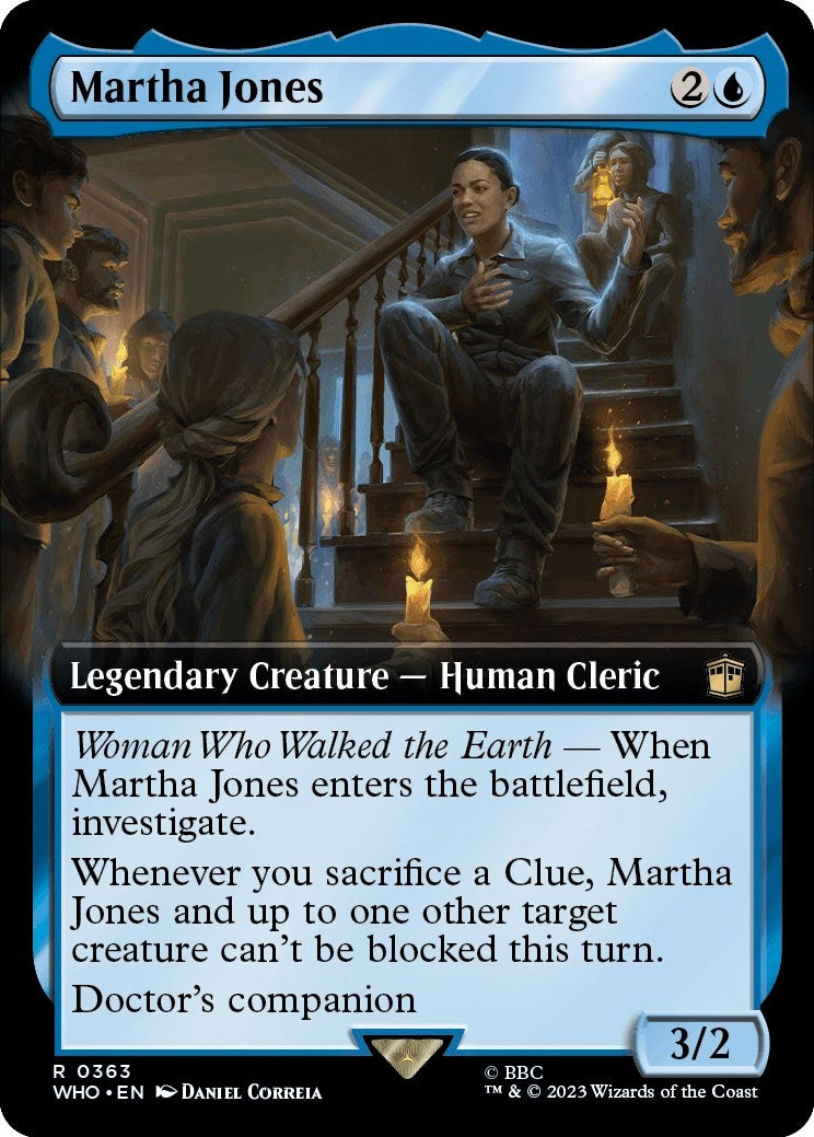 Image for Martha Jones (Extended Art) (Universes Beyond: Doctor Who) (363) - Magic: The Gathering