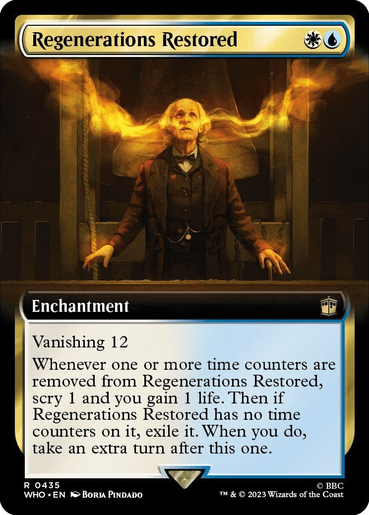 Image for Regenerations Restored (Extended Art) (Universes Beyond: Doctor Who) (435) - Magic: The Gathering