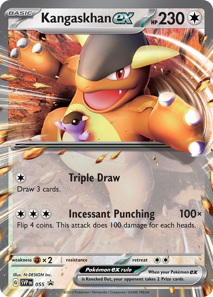Image for Kangaskhan ex - 055 (SV: Scarlet & Violet Promo Cards) (055) - Pokemon