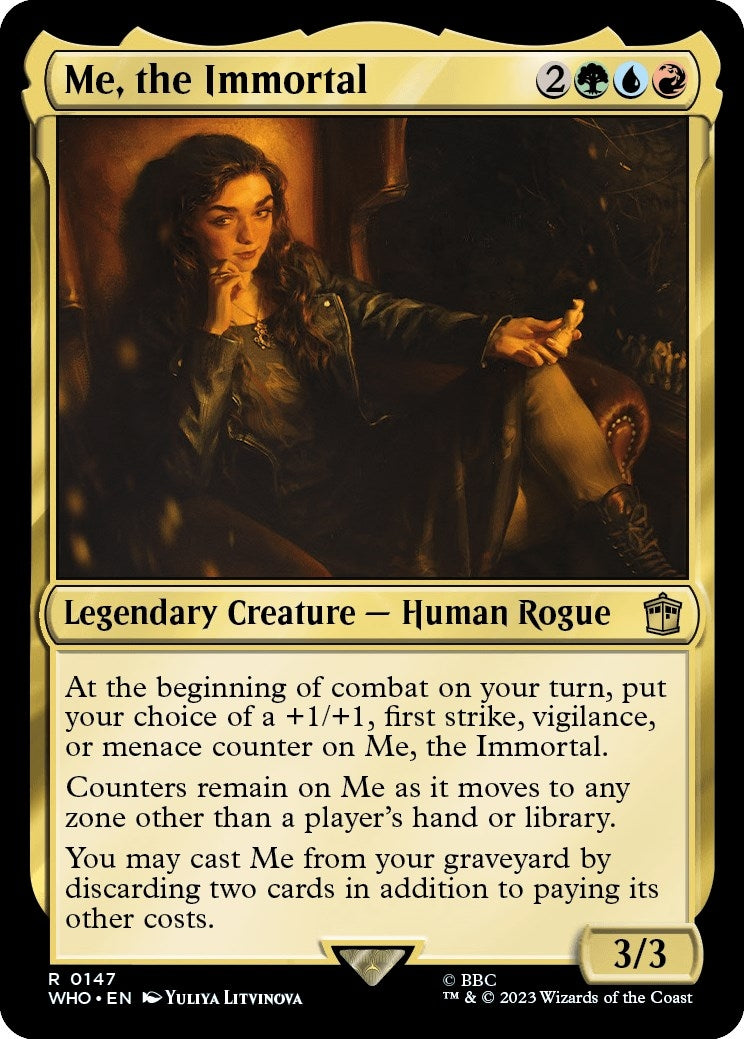 Image for Me, the Immortal (Universes Beyond: Doctor Who) (147) - Magic: The Gathering