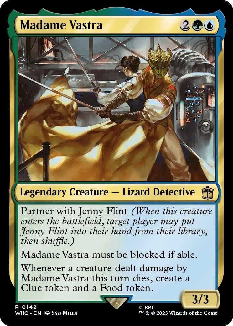 Image for Madame Vastra (Universes Beyond: Doctor Who) (142) - Magic: The Gathering