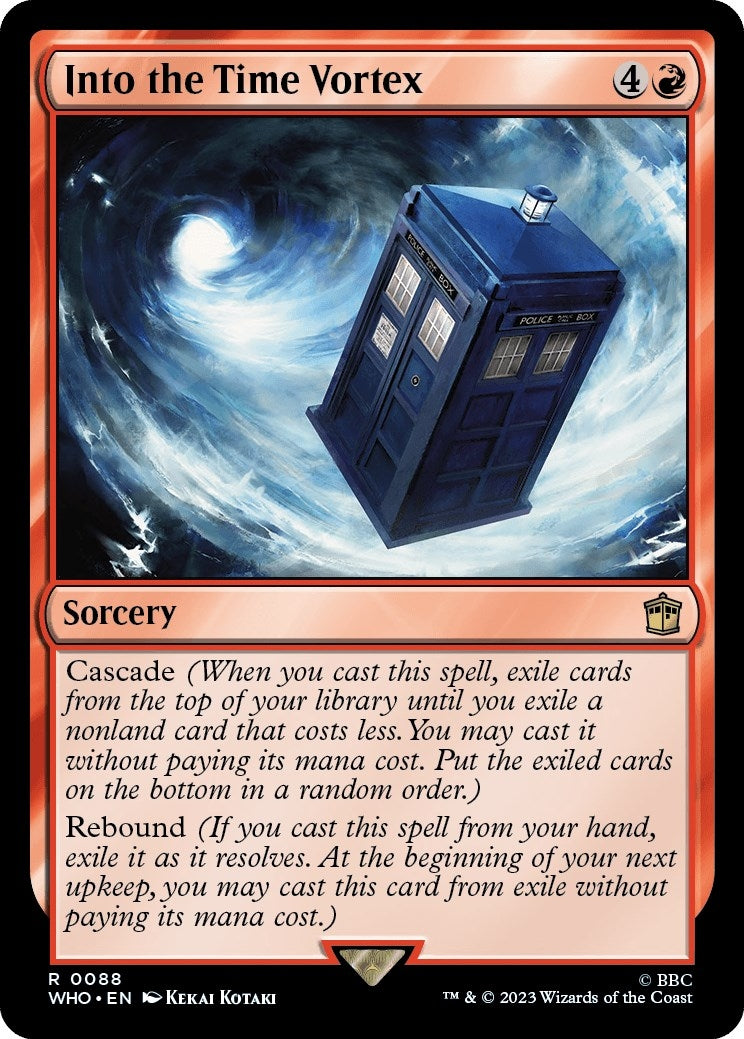 Image for Into the Time Vortex (Universes Beyond: Doctor Who) (88) - Magic: The Gathering