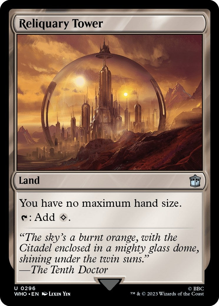 Image for Reliquary Tower (Universes Beyond: Doctor Who) (296) - Magic: The Gathering