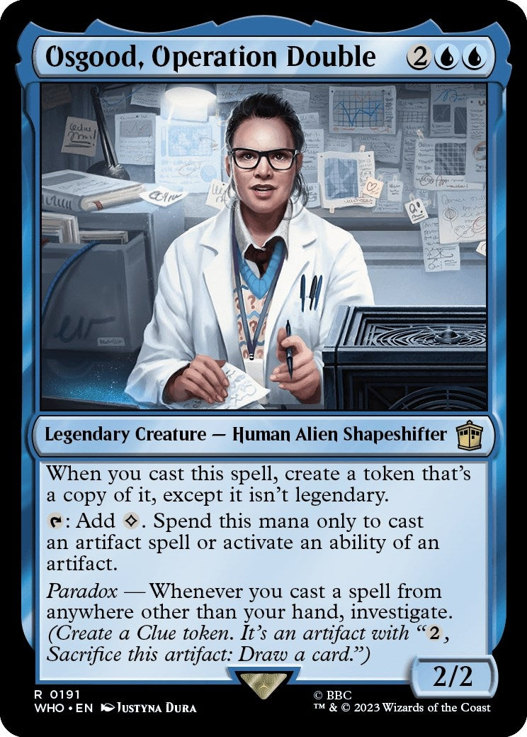 Image for Osgood, Operation Double (Universes Beyond: Doctor Who) (191) - Magic: The Gathering