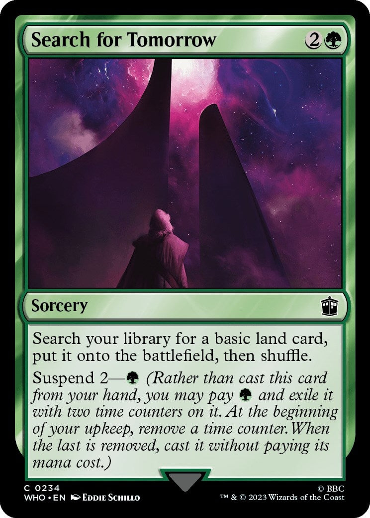 Image for Search for Tomorrow (Universes Beyond: Doctor Who) (234) - Magic: The Gathering