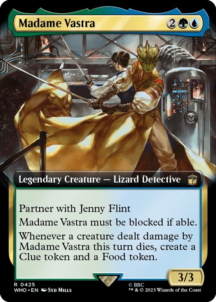 Image for Madame Vastra (Extended Art) (Universes Beyond: Doctor Who) (425) - Magic: The Gathering