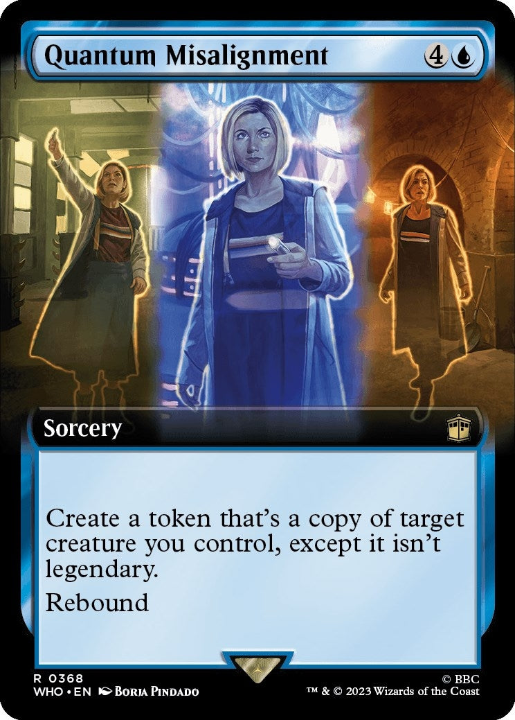 Image for Quantum Misalignment (Extended Art) (Universes Beyond: Doctor Who) (368) - Magic: The Gathering