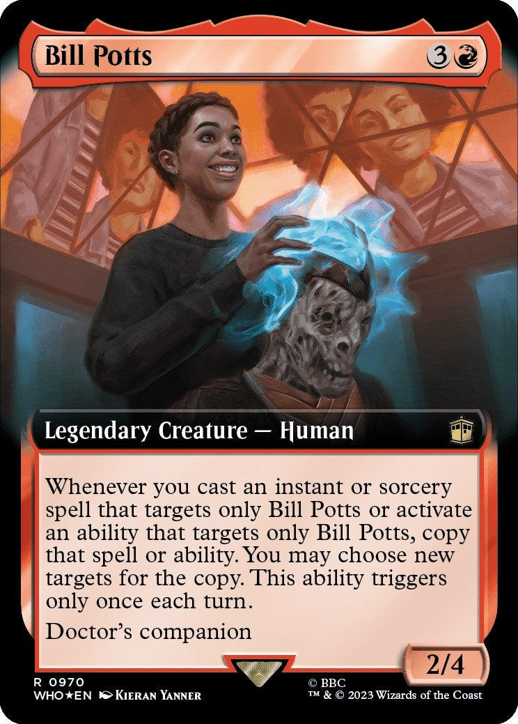 Image for Bill Potts (Extended Art) (Surge Foil) (Universes Beyond: Doctor Who) (970) - Magic: The Gathering