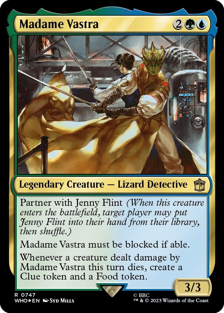 Image for Madame Vastra (Surge Foil) (Universes Beyond: Doctor Who) (747) - Magic: The Gathering