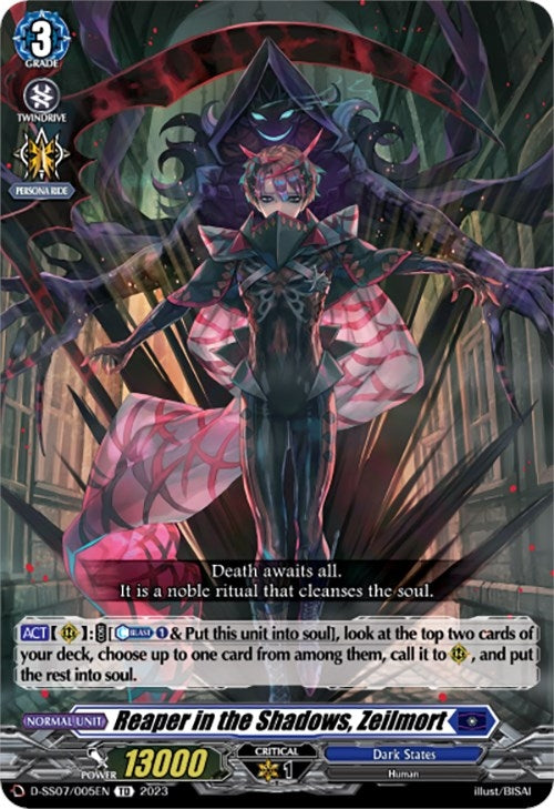 Image for Reaper in the Shadows, Zeilmort (D-SS07: Stand Up Deckset "Favrneel") (D-SS07/005EN) - Cardfight Vanguard