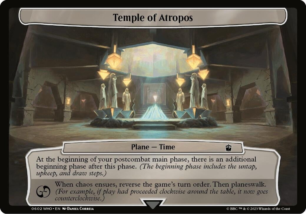 Image for Temple of Atropos (Planechase: Universes Beyond: Doctor Who) (602) - Magic: The Gathering