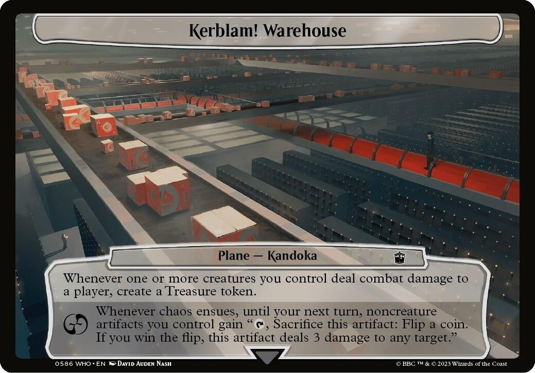 Image for Kerblam! Warehouse (Planechase: Universes Beyond: Doctor Who) (586) - Magic: The Gathering