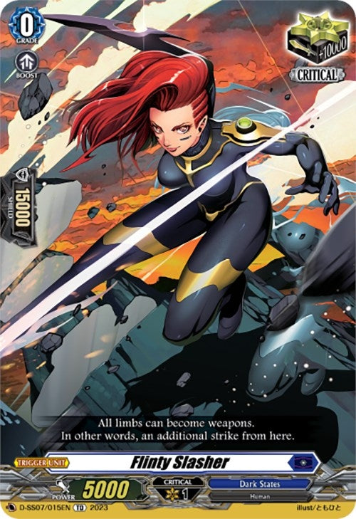 Image for Flinty Slasher (D-SS07: Stand Up Deckset "Favrneel") (D-SS07/015EN) - Cardfight Vanguard