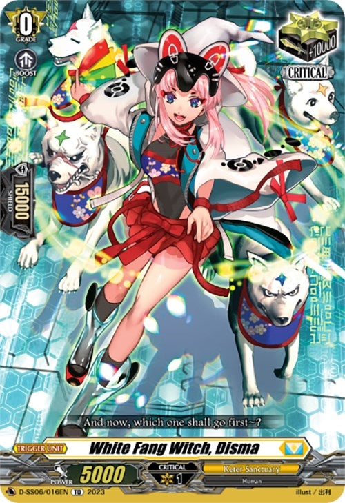 Image for White Fang Witch, Disma (D-SS06: Stand Up Deckset "Gramgrace") (D-SS06/016EN) - Cardfight Vanguard