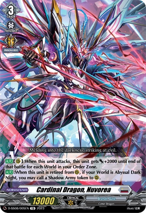 Image for Cardinal Dragon, Nuvorea (D-SS08: Stand Up Deckset "Orfist") (D-SS08/005EN) - Cardfight Vanguard