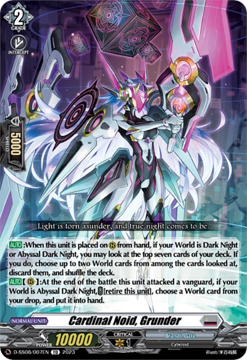Image for Caradinal Noid, Grunder (D-SS08: Stand Up Deckset "Orfist") (D-SS08/007EN) - Cardfight Vanguard