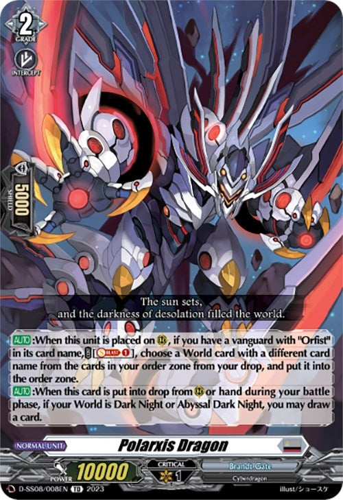 Image for Polarxis Dragon (D-SS08: Stand Up Deckset "Orfist") (D-SS08/008EN) - Cardfight Vanguard