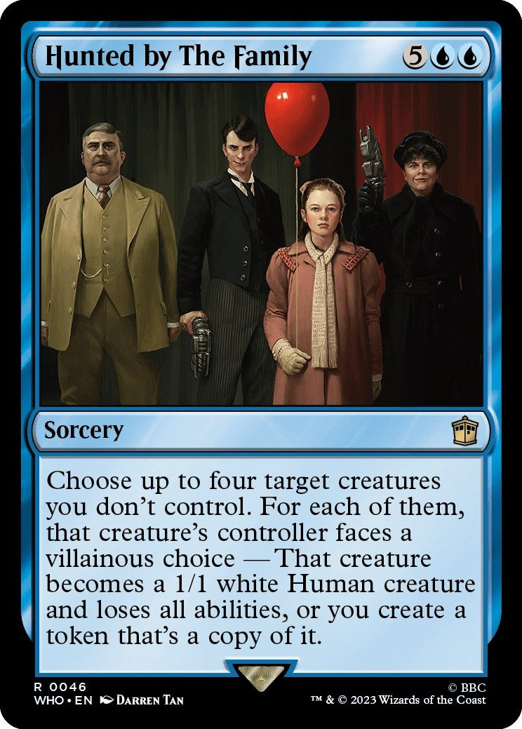 Image for Hunted by The Family (Universes Beyond: Doctor Who) (46) - Magic: The Gathering