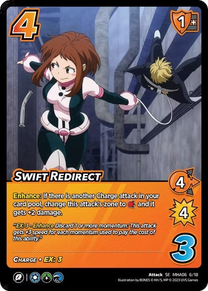 Image for Swift Redirect (UniVersus: My Hero Academia: Jet Burn) (6/18) - UniVersus