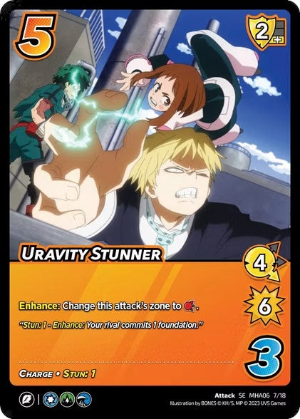 Image for Uravity Stunner (UniVersus: My Hero Academia: Jet Burn) (7/18) - UniVersus