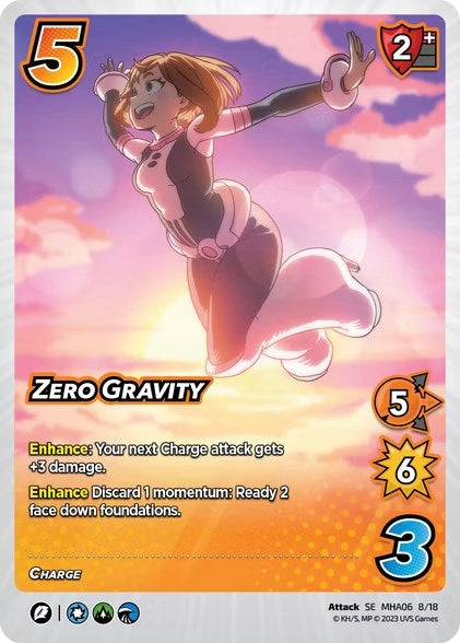 Image for Zero Gravity (UniVersus: My Hero Academia: Jet Burn) (8/18) - UniVersus