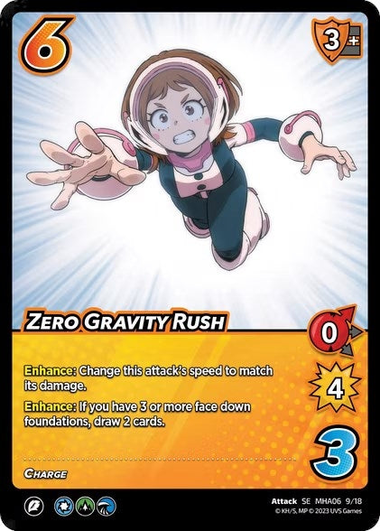 Image for Zero Gravity Rush (UniVersus: My Hero Academia: Jet Burn) (9/18) - UniVersus