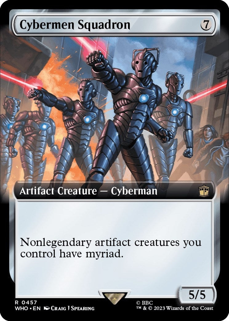 Image for Cybermen Squadron (Extended Art) (Universes Beyond: Doctor Who) (457) - Magic: The Gathering