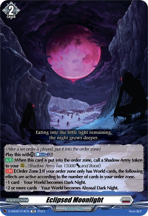Image for Eclipsed Moonlight (D-SS08: Stand Up Deckset "Orfist") (D-SS08/018EN) - Cardfight Vanguard