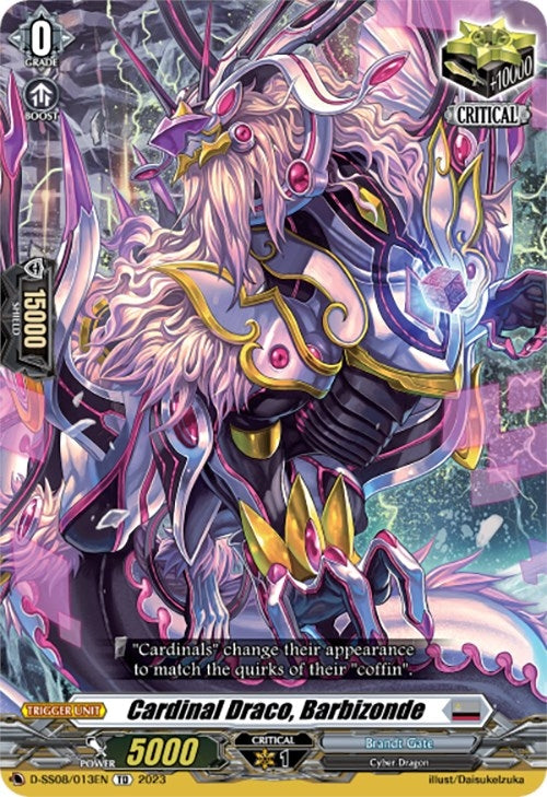 Image for Cardinal Draco, Barbizonde (D-SS08: Stand Up Deckset "Orfist") (D-SS08/013EN) - Cardfight Vanguard