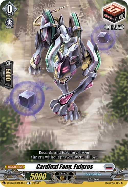 Image for Cardinal Fang, Fulgrus (D-SS08: Stand Up Deckset "Orfist") (D-SS08/014EN) - Cardfight Vanguard