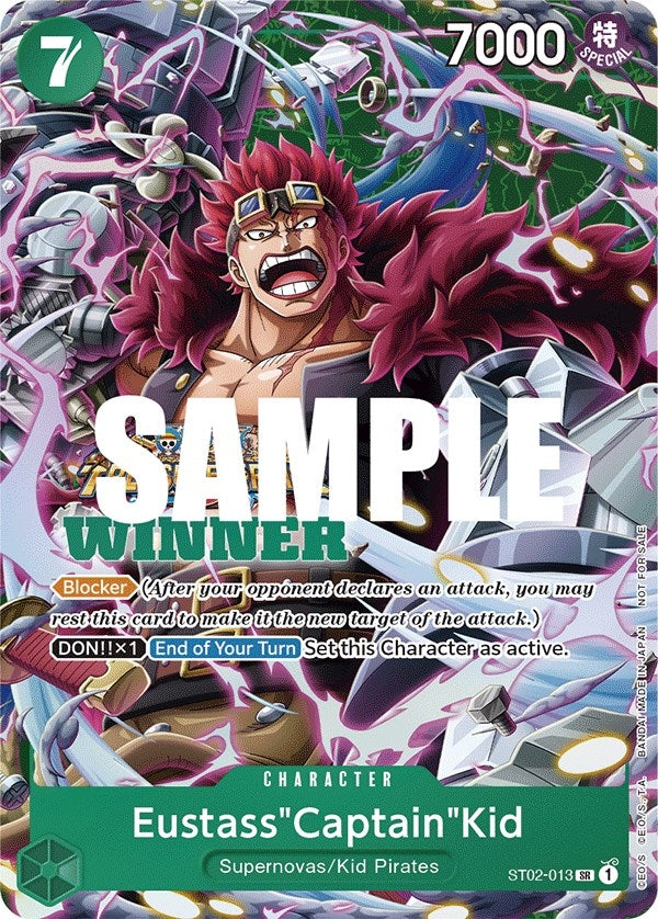 Image for Eustass"Captain"Kid (Winner Pack Vol. 5) (One Piece Promotion Cards) (ST02-013) - One Piece Card Game