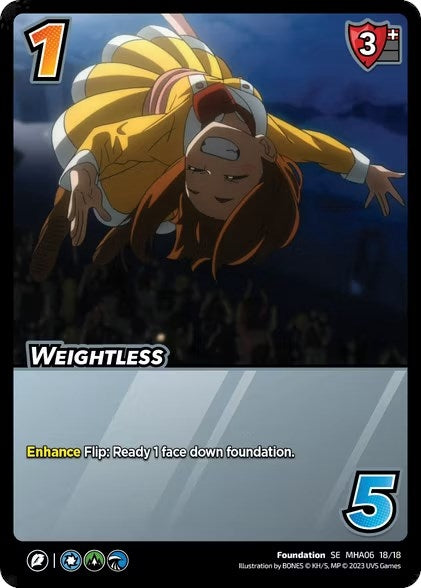 Image for Weightless (UniVersus: My Hero Academia: Jet Burn) (18/18) - UniVersus