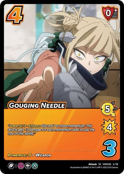 Image for Gouging Needle (UniVersus: My Hero Academia: Jet Burn) (4/18) - UniVersus