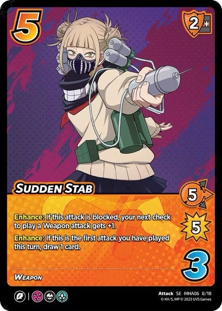 Image for Sudden Stab (UniVersus: My Hero Academia: Jet Burn) (8/18) - UniVersus