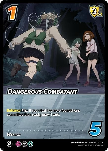 Image for Dangerous Combatant (UniVersus: My Hero Academia: Jet Burn) (13/18) - UniVersus