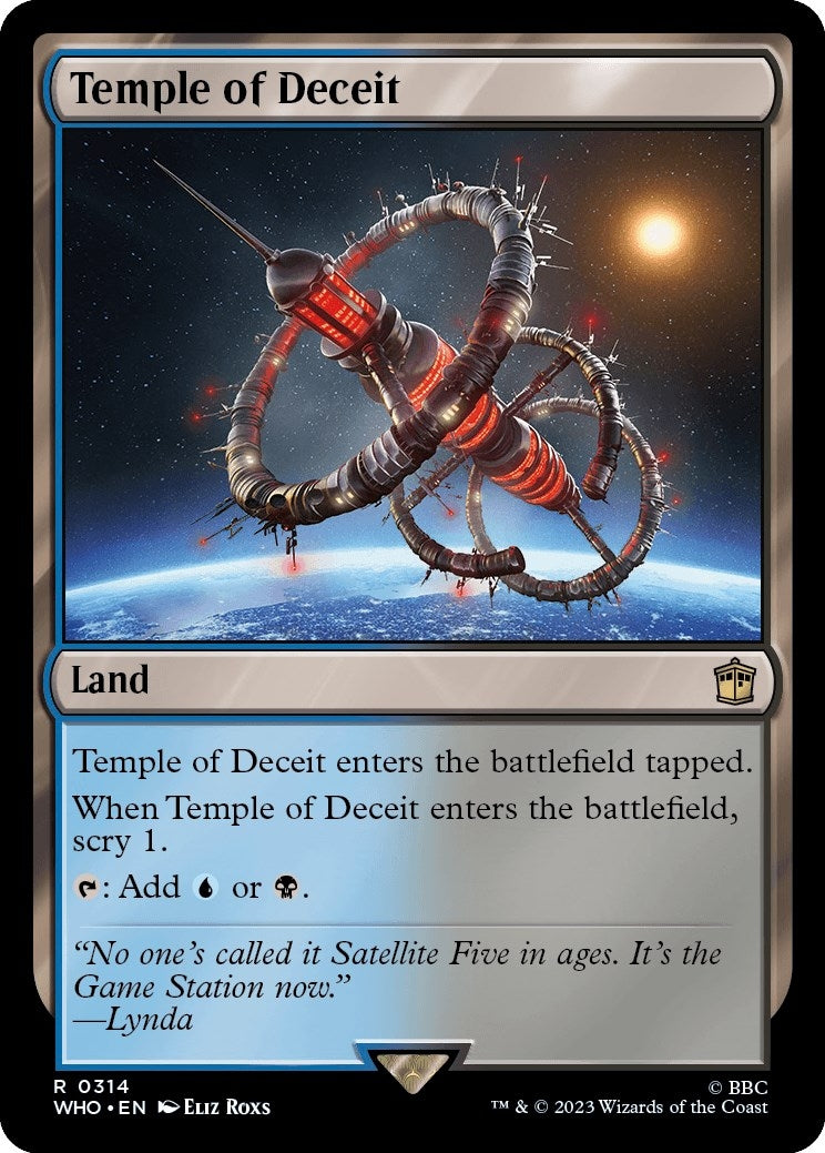 Image for Temple of Deceit (Universes Beyond: Doctor Who) (314) - Magic: The Gathering