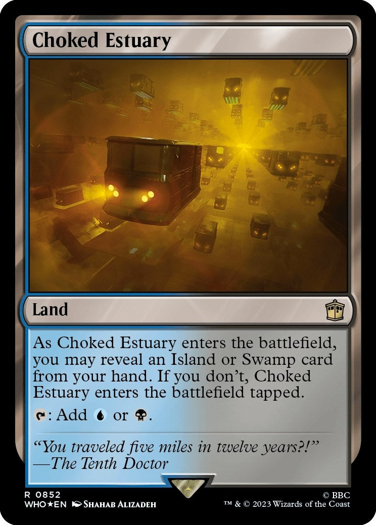 Image for Choked Estuary (Surge Foil) (Universes Beyond: Doctor Who) (852) - Magic: The Gathering