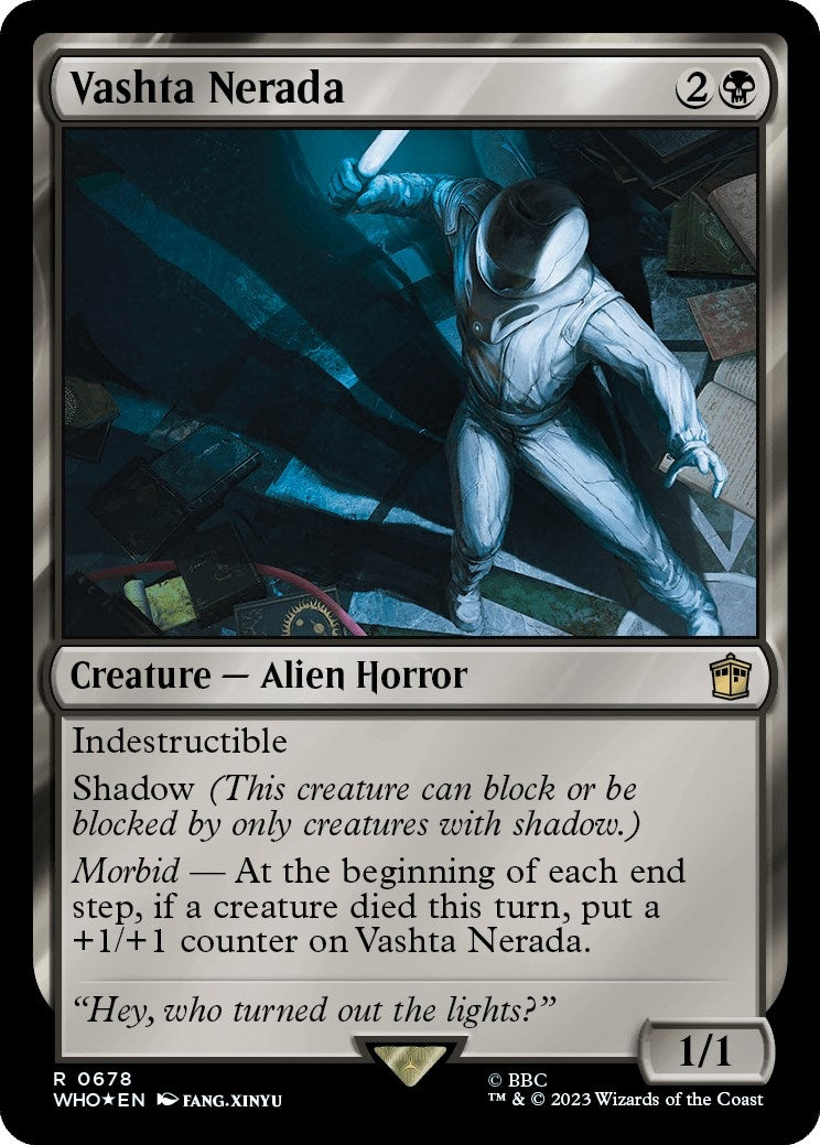 Image for Vashta Nerada (Surge Foil) (Universes Beyond: Doctor Who) (678) - Magic: The Gathering