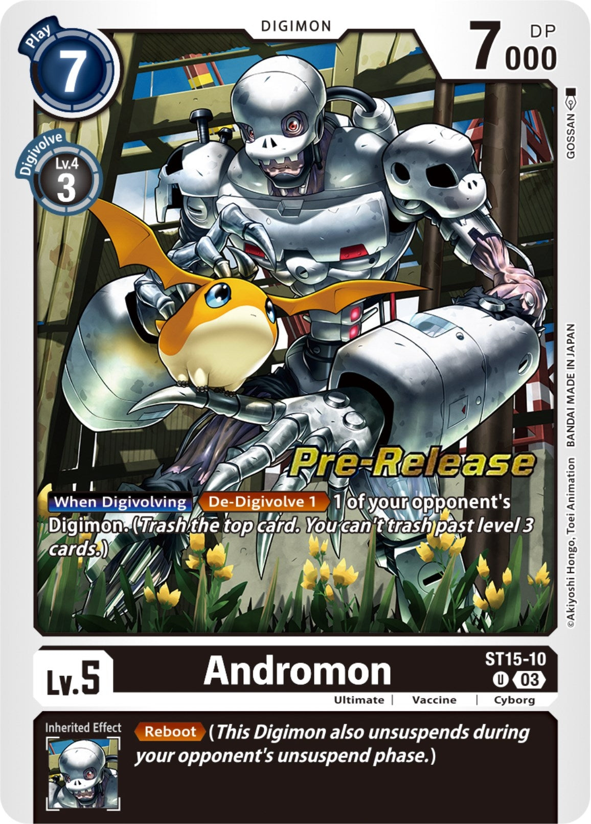Image for Andromon (ST-15_PR) (ST15-10 U) - Digimon Card Game