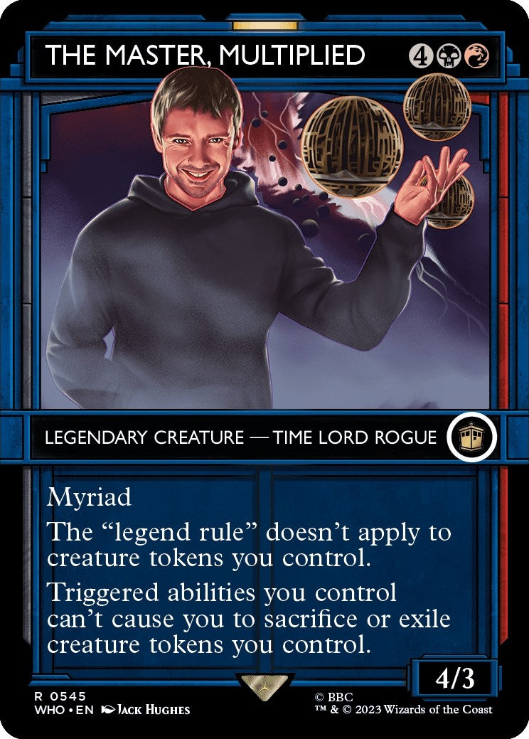 Image for The Master, Multiplied (Showcase) (Universes Beyond: Doctor Who) (545) - Magic: The Gathering