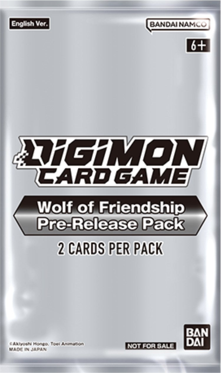 Image for Wolf of Friendship Pre-Release Pack - Digimon Card Game