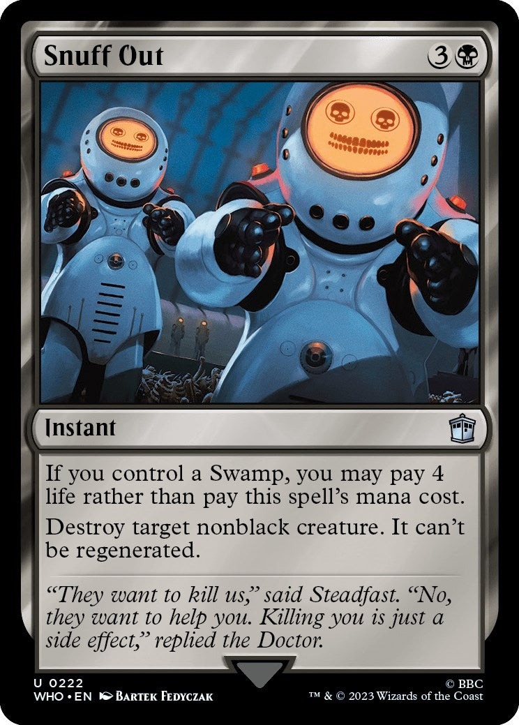 Image for Snuff Out (Universes Beyond: Doctor Who) (222) - Magic: The Gathering
