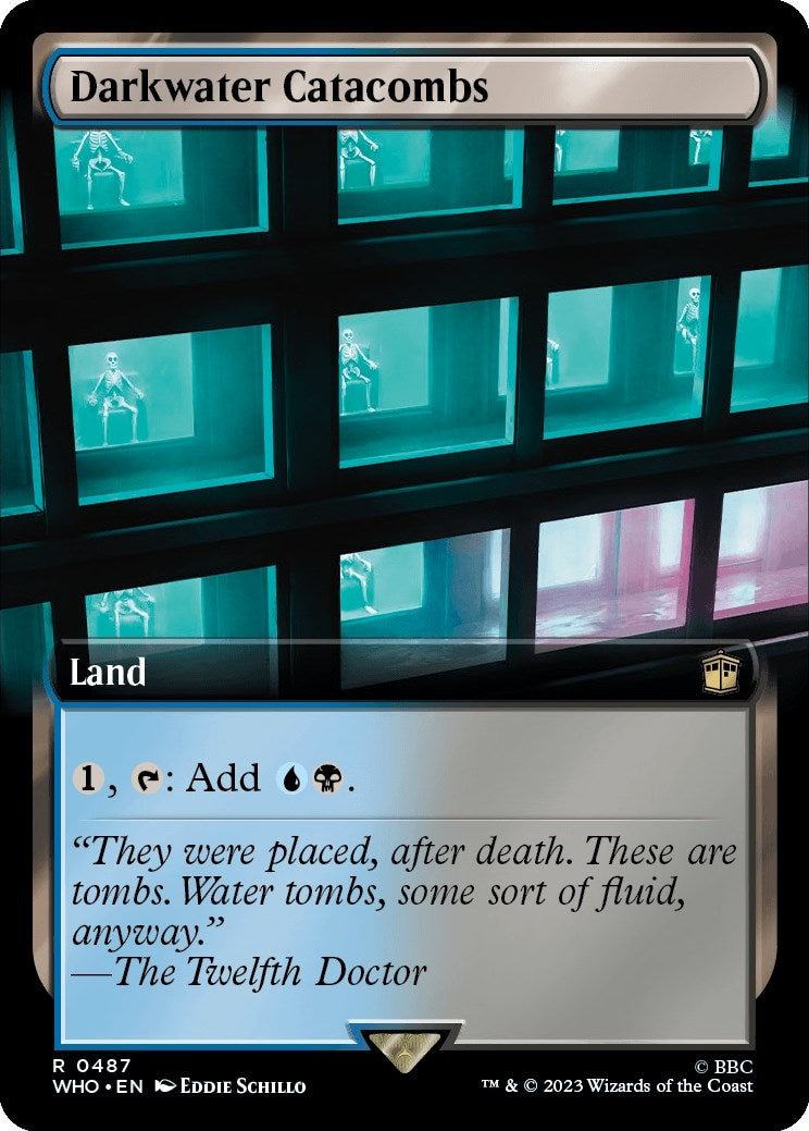 Image for Darkwater Catacombs (Extended Art) (Universes Beyond: Doctor Who) (487) - Magic: The Gathering