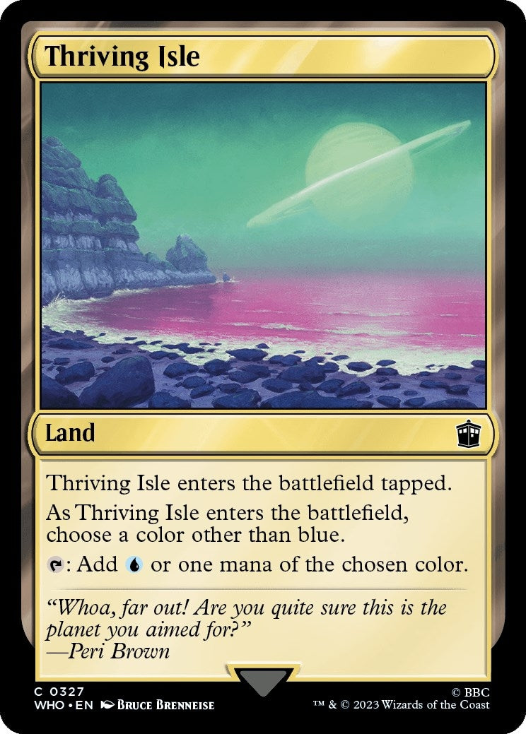 Image for Thriving Isle (Universes Beyond: Doctor Who) (327) - Magic: The Gathering
