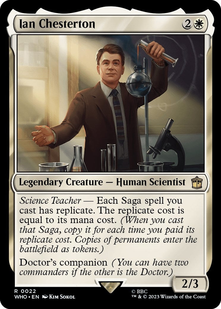 Image for Ian Chesterton (Universes Beyond: Doctor Who) (22) - Magic: The Gathering