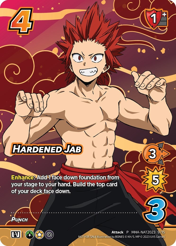 Image for Hardened Jab (Pro Hero Nationals 2023) (UniVersus: My Hero Academia Promo Cards) (MHA-NAT2023 9/15) - UniVersus