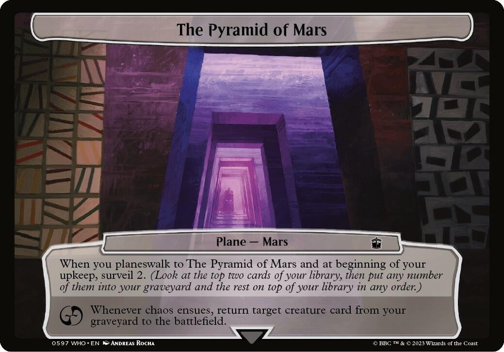 Image for The Pyramid of Mars (Planechase: Universes Beyond: Doctor Who) (597) - Magic: The Gathering